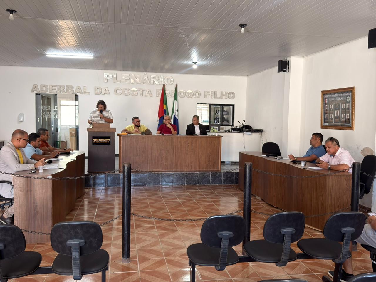 Câmara de São Miguel dos Milagres discute melhorias urbanas, saúde e geração de empregos em sessão ordinária